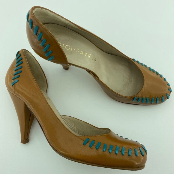 GIGI FAVELA LARISSA SHOES, SIZE 36(ITALY) US-6 NIB - Picture 6 of 13